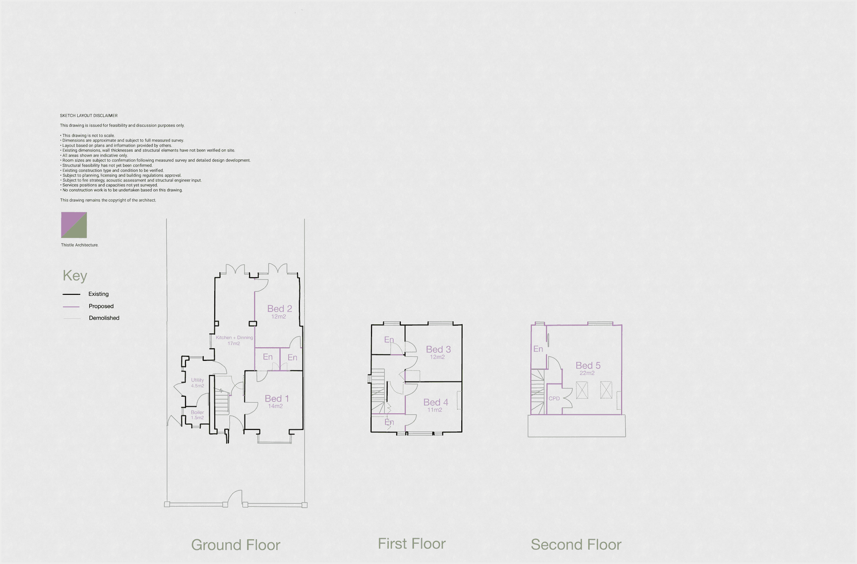 Two-Bed Semi To Six-Bed HMO, drawing 2